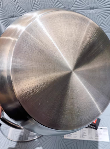 304 Stainless Steel Stock Pot Large Capacity Double-Handle Cooking Pot