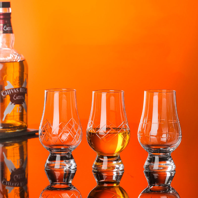 Crystal Tulip Glass For Elegant Beverage Tasting And Serving