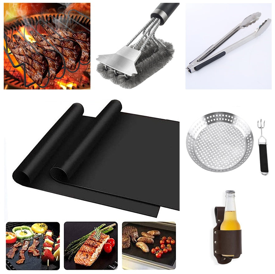 Nonstick Barbecue Grill For Steak And Chicken Cooking