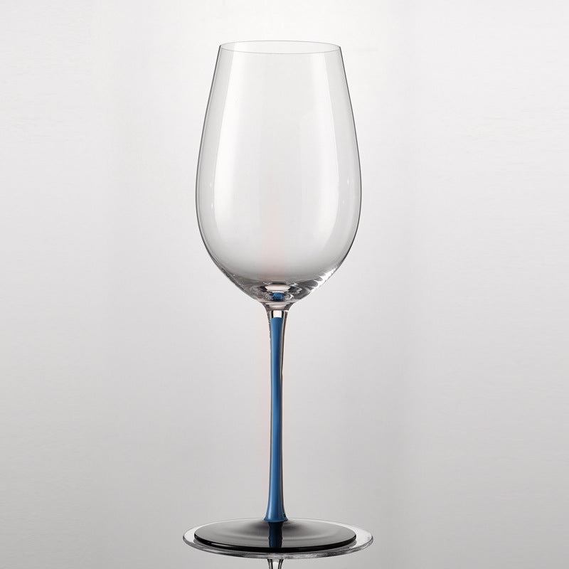 Lead Free Crystal Bordeaux Glass Set For Elegant Serving
