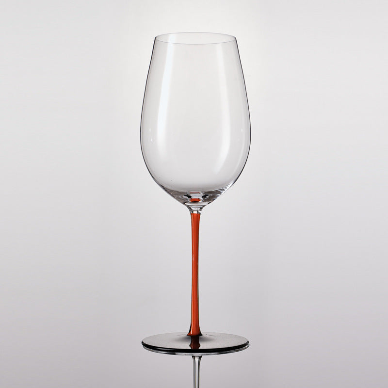 Lead Free Crystal Bordeaux Glass Set For Elegant Serving