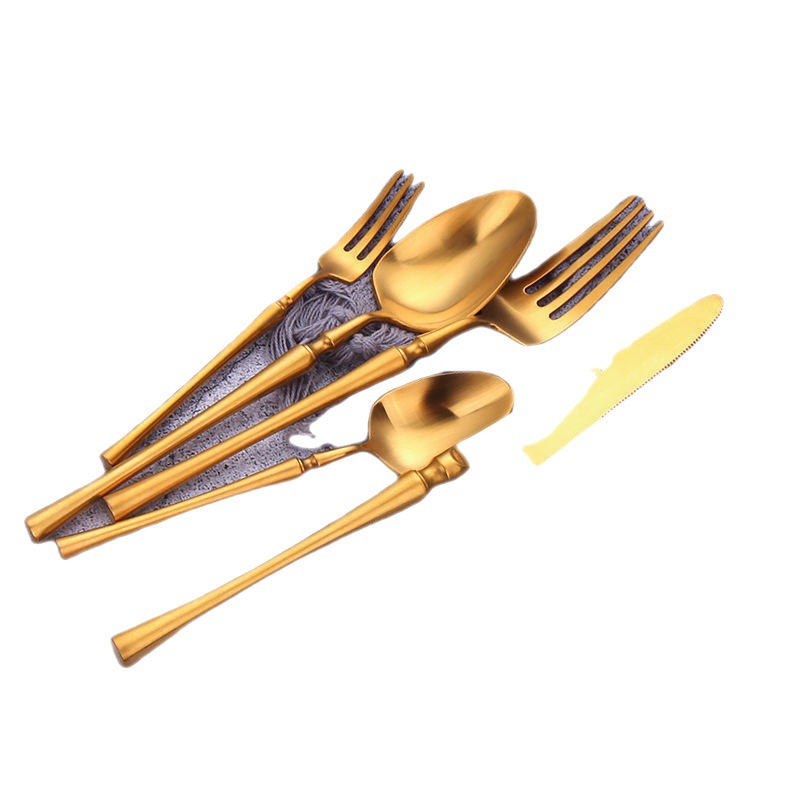 304 Stainless Steel Cutlery Set Five Piece Dining Utensils