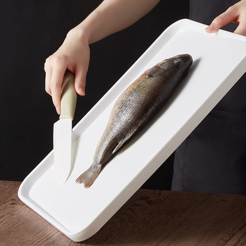 Double Sided Plastic Cutting Board Mold Resistant For Fruit Cutting