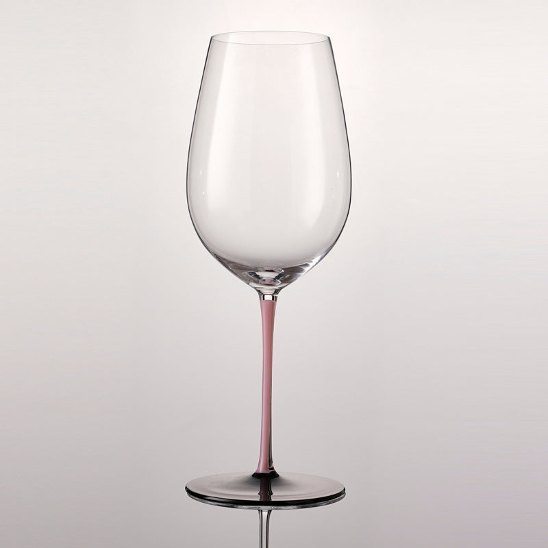 Lead Free Crystal Bordeaux Glass Set For Elegant Serving