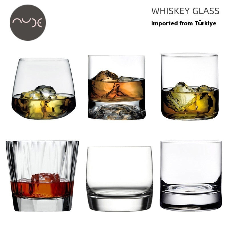 Lead Free Crystal Tumbler Glass For Home Beverages